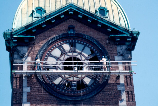 Ayer Mill Clock Tower Restoration Clock Face Repairs Csgallery