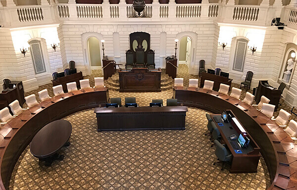 Senate Chamber Interior Restoration 5