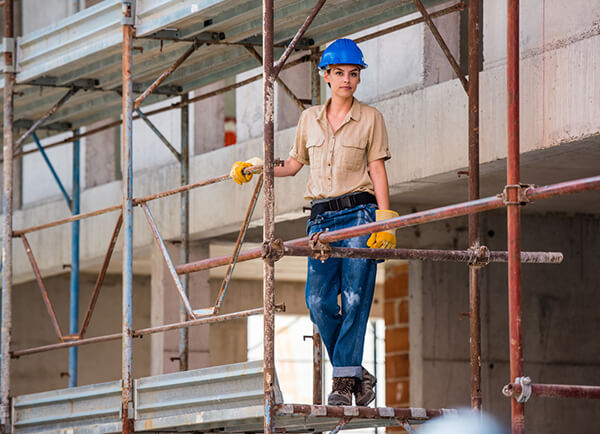 Women's construction hard store hats