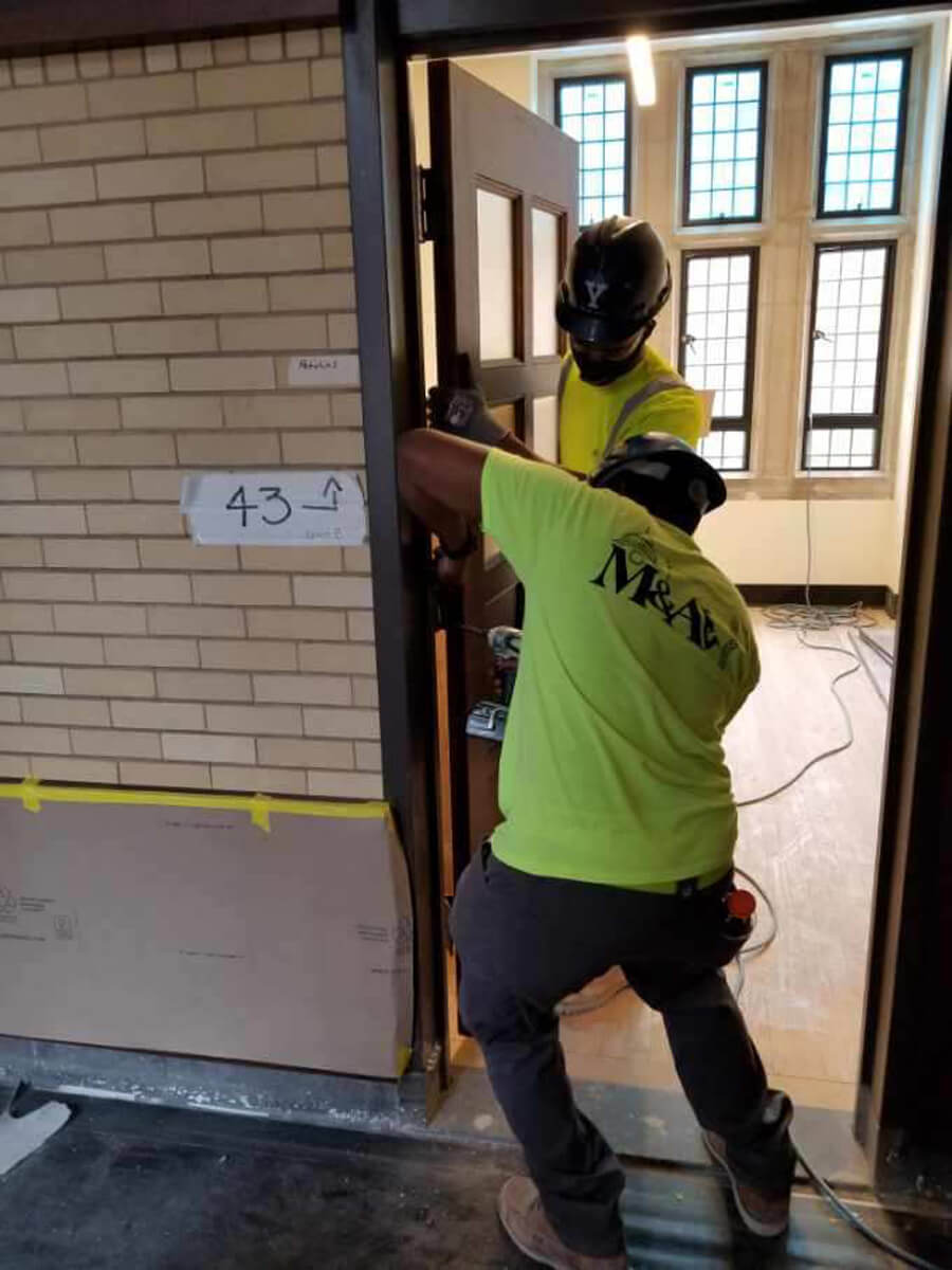 Yale Door Installation