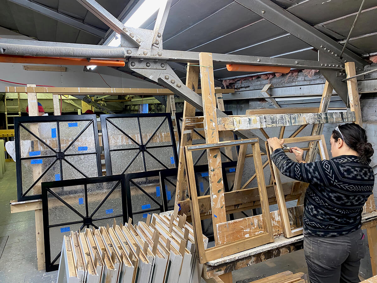 LIUNA Training Facility, Pomfret, CT - Window Restoration