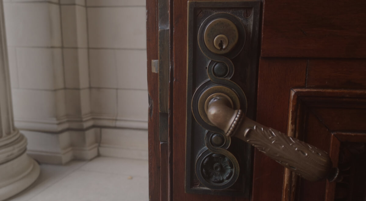 John Carter Brown Library Door Restoration