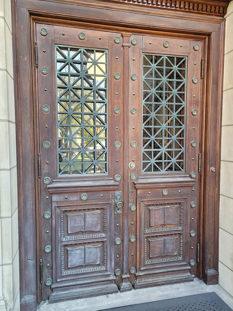 John Carter Brown Library Door Restoration