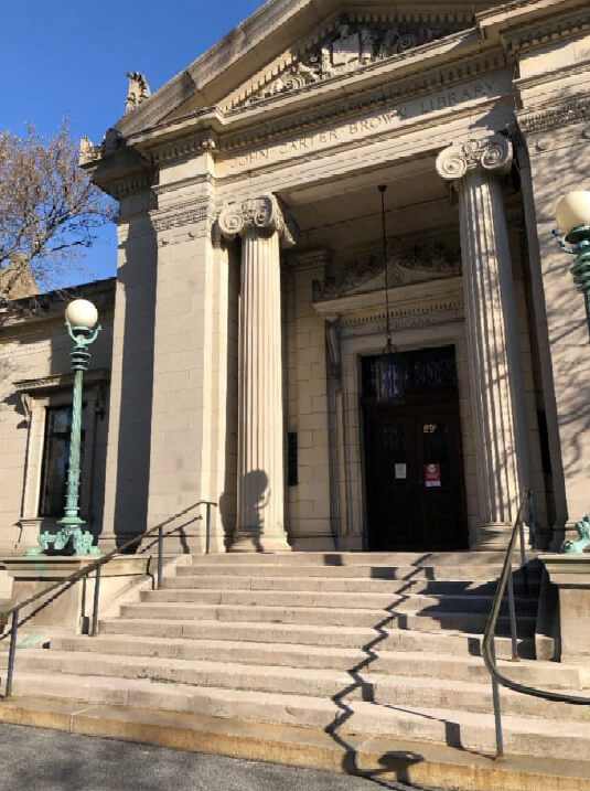 John Carter Brown Library Entrance 